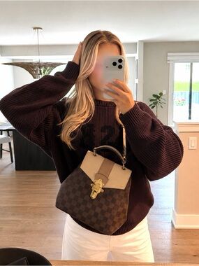 Louis Vuitton Clapton Canvas Multi-Way Bag Backpack